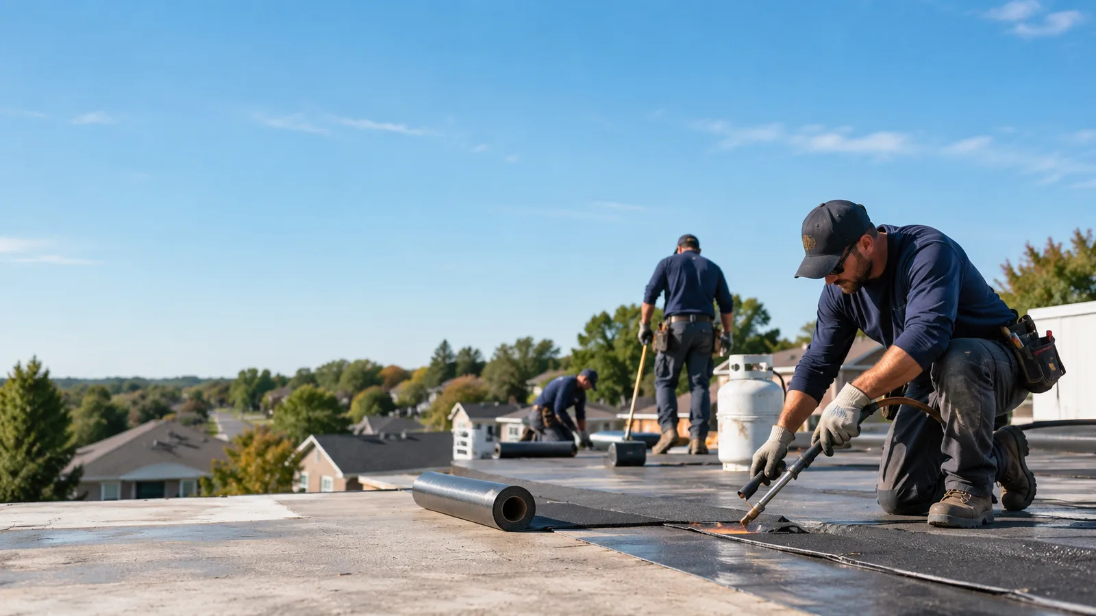 Flat Roof Leak Repair providers in Pisgah Forest, NC
